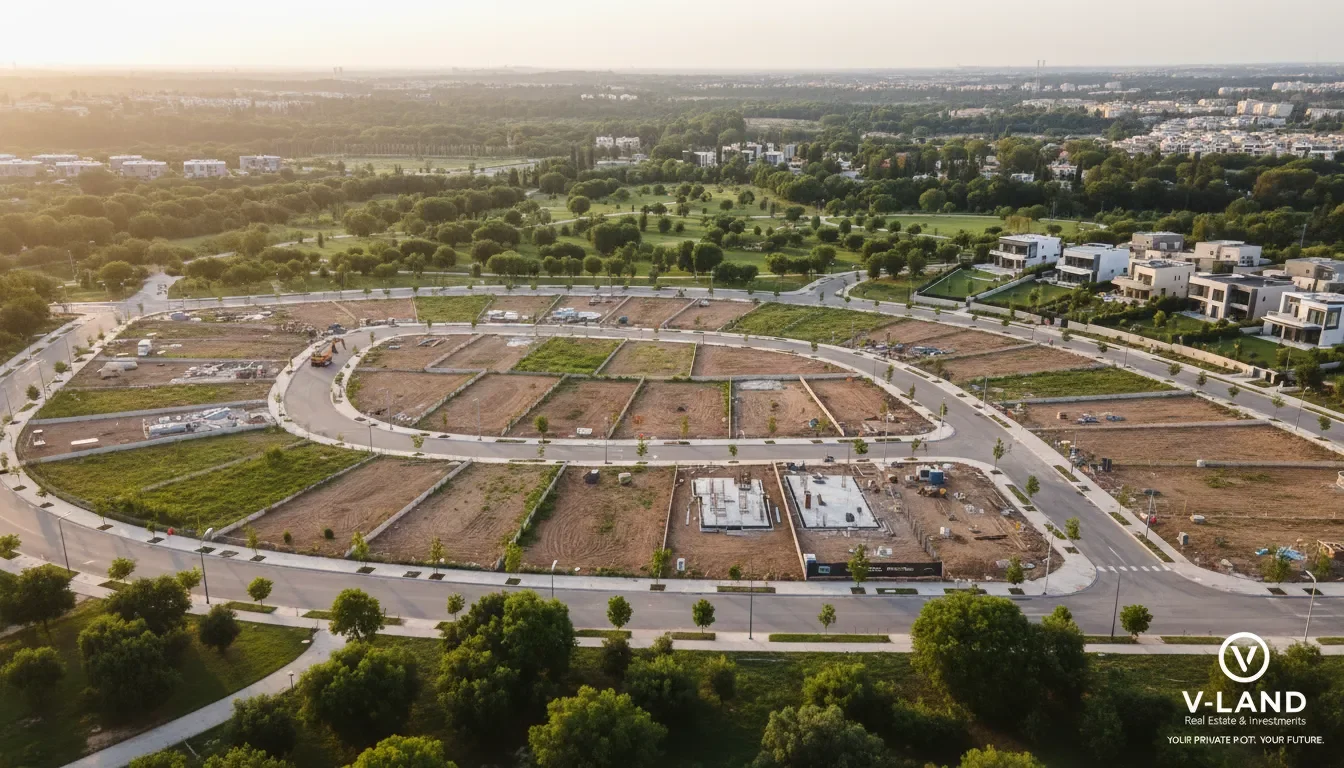 פרויקט המייסדים ב' בנס ציונה - מגרשים פרטיים