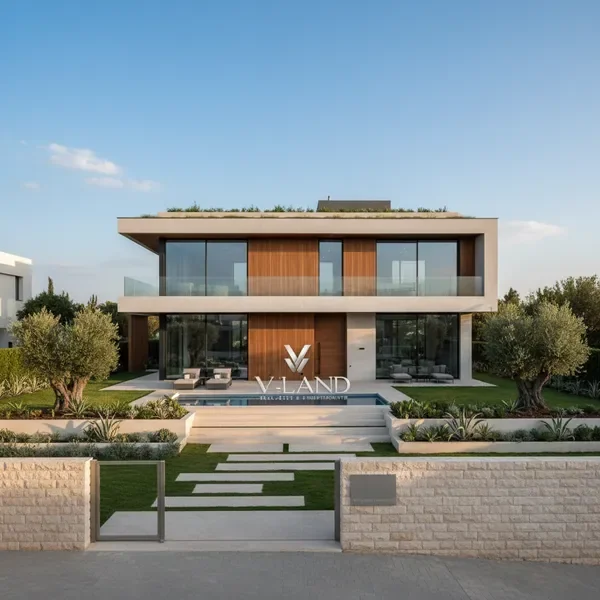 דוגמה לבית שנבנה על מגרש